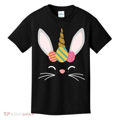 Easter Egg Bunny Unicorn Kids T-Shirt