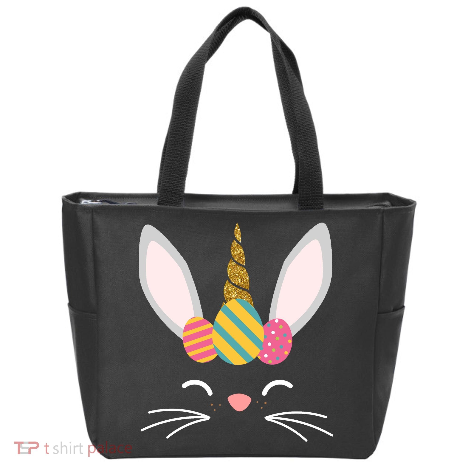 Easter Egg Bunny Unicorn Bag