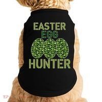 Easter Egg Hunter Camo Eggs Funny Egg Hunt Doggie Tank thumb 0