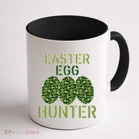 Easter Egg Hunter Camo Eggs Funny Egg Hunt Coffee Mug thumb 1