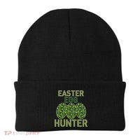 Easter Egg Hunter Camo Eggs Funny Egg Hunt Beanie thumb 0