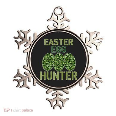 Easter Egg Hunter Camo Eggs Funny Egg Hunt Ornament