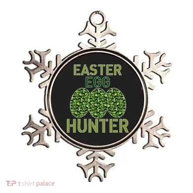 Easter Egg Hunter Camo Eggs Funny Egg Hunt Ornament