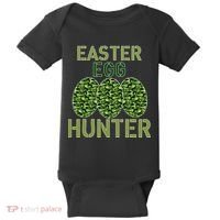 Easter Egg Hunter Camo Eggs Funny Egg Hunt Baby Bodysuit thumb 0
