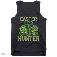 Easter Egg Hunter Camo Eggs Funny Egg Hunt Tank Top thumb 0
