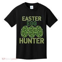 Easter Egg Hunter Camo Eggs Funny Egg Hunt Kids T-Shirt thumb 0