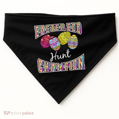 Easter Egg Hunting Champion USA-Made Doggie Bandana