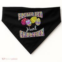 Easter Egg Hunting Champion USA-Made Doggie Bandana thumb 0