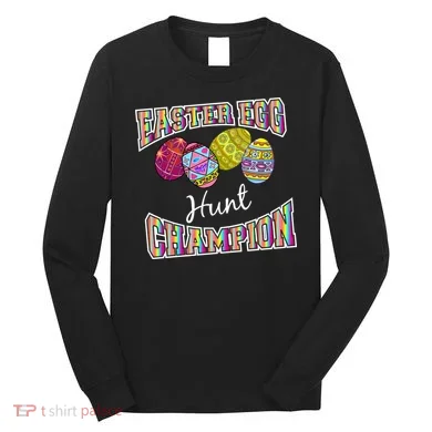 Easter Egg Hunting Champion Long Sleeve Shirt