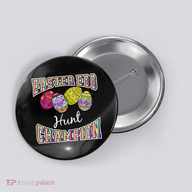 Easter Egg Hunting Champion Button