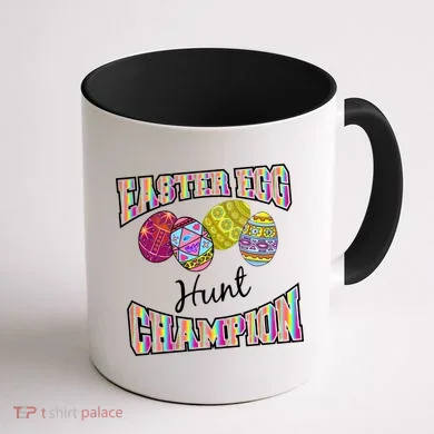 Easter Egg Hunting Champion Coffee Mug back