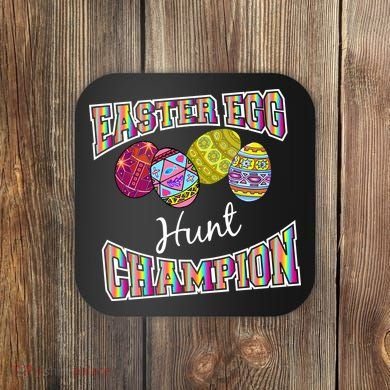 Easter Egg Hunting Champion Coaster