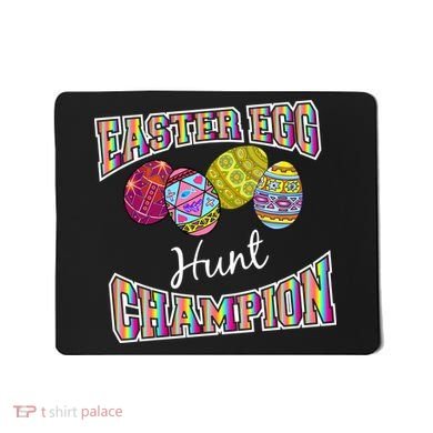 Easter Egg Hunting Champion Mousepad