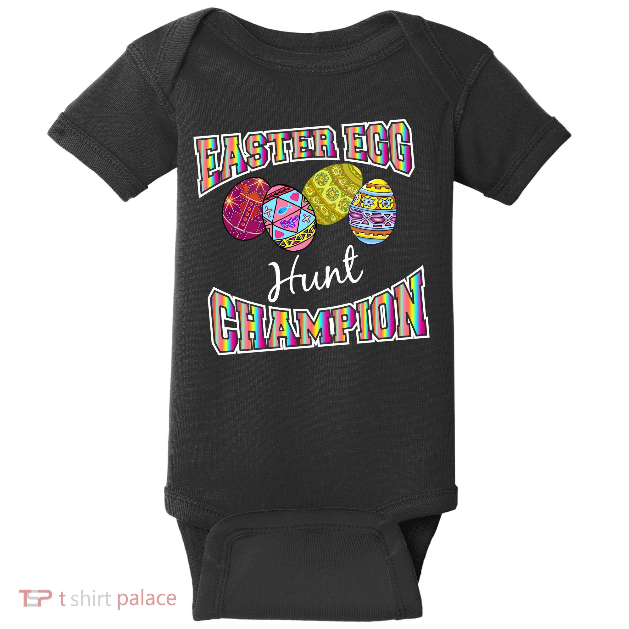 Easter Egg Hunting Champion Baby Bodysuit