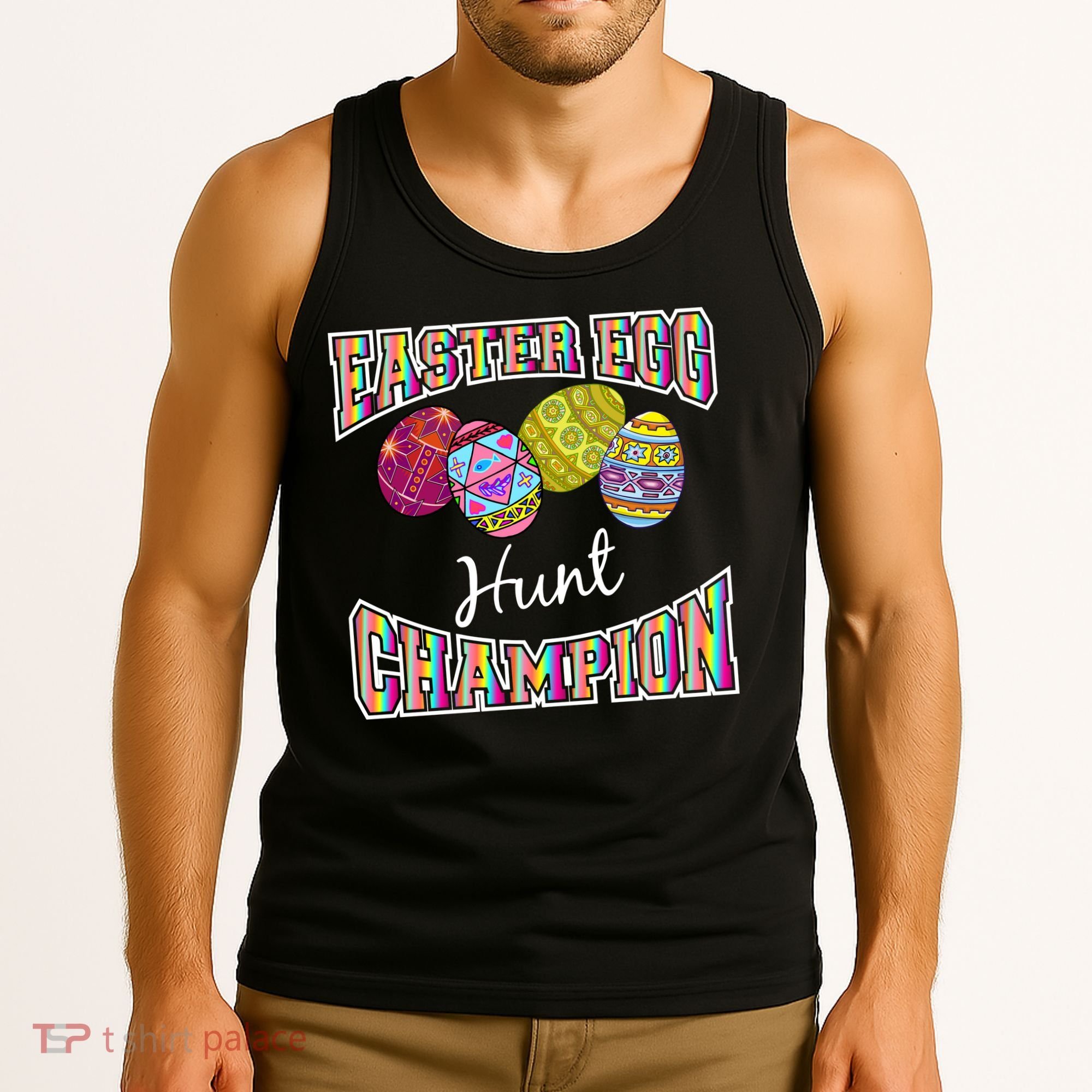 Easter Egg Hunting Champion Tank Top