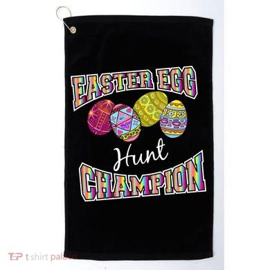 Easter Egg Hunting Champion Golf Towel