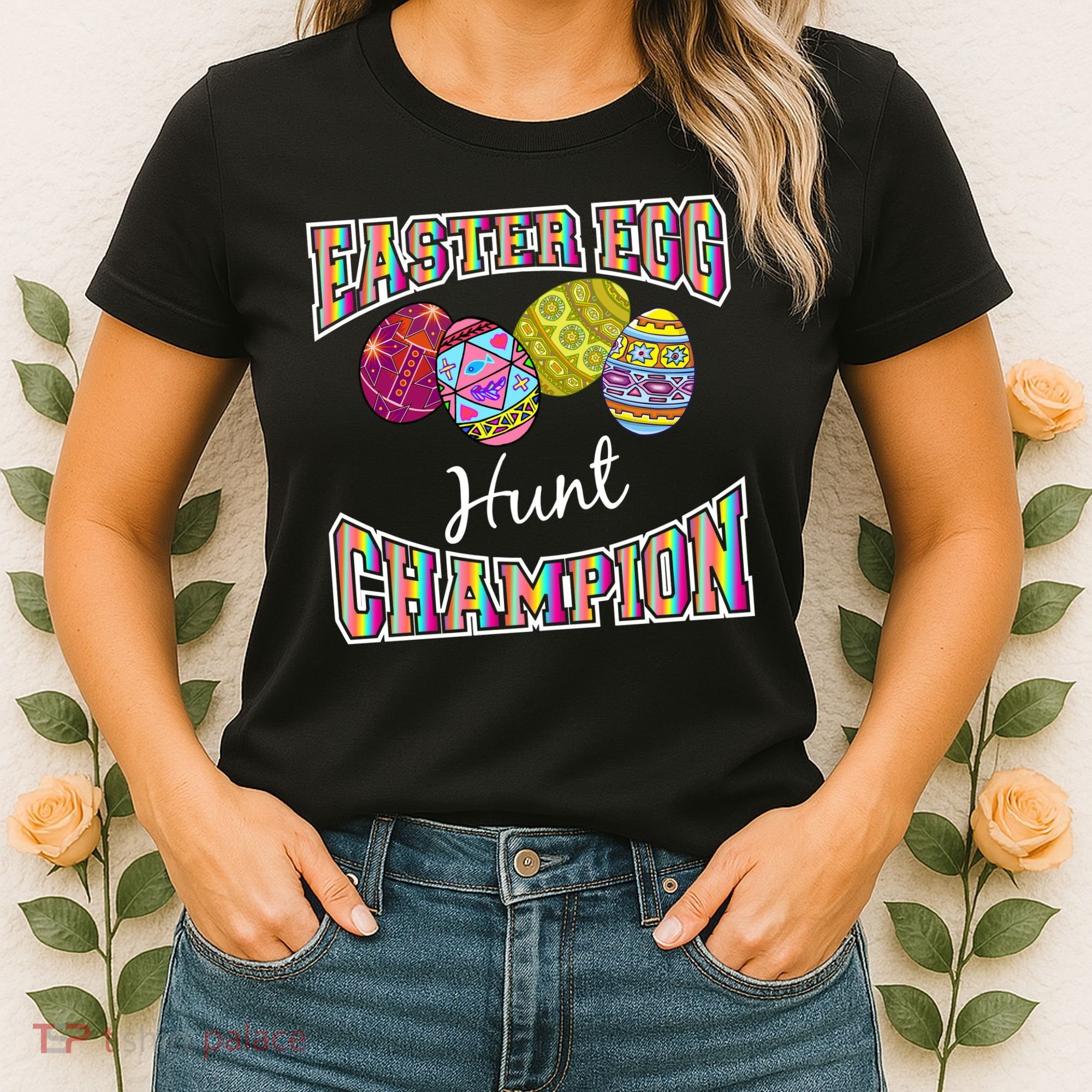 Easter Egg Hunting Champion Women's T-Shirt