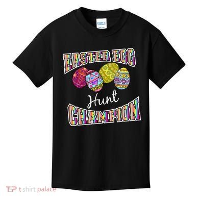 Easter Egg Hunting Champion Kids T-Shirt