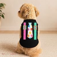 Easter Egg Tie & Suspenders Doggie Tank thumb 2