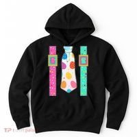 Easter Egg Tie & Suspenders Hoodie thumb 0