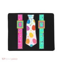 Easter Egg Tie & Suspenders Mousepad thumb 0