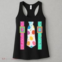 Easter Egg Tie & Suspenders Women's Tank Top thumb 3