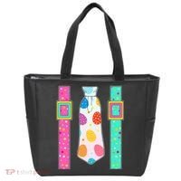 Easter Egg Tie & Suspenders Tote Bag thumb 0