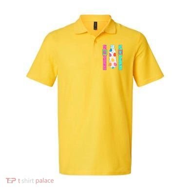 Easter Egg Tie & Suspenders Polo