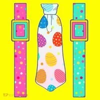 Easter Egg Tie & Suspenders Polo thumb 2