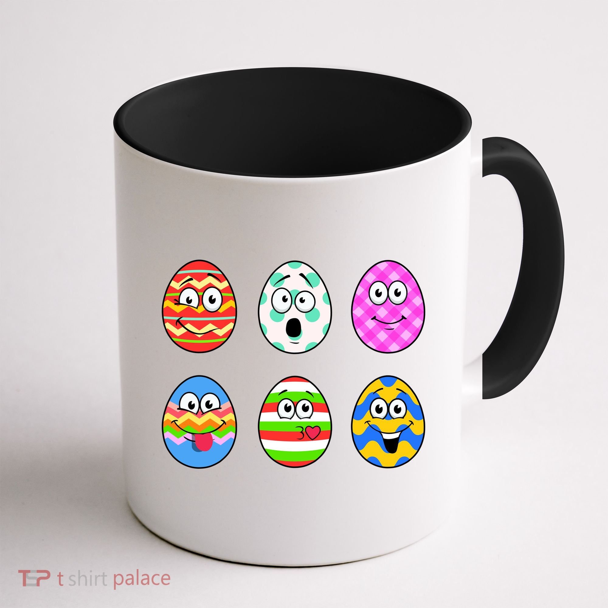 Easter Eggs Funny Emoji's Coffee Mug