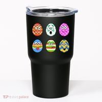 Easter Eggs Funny Emoji's Tumbler thumb 0