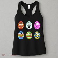 Easter Eggs Funny Emoji's Women's Tank Top thumb 3