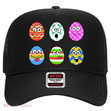 Easter Eggs Funny Emoji's Hat