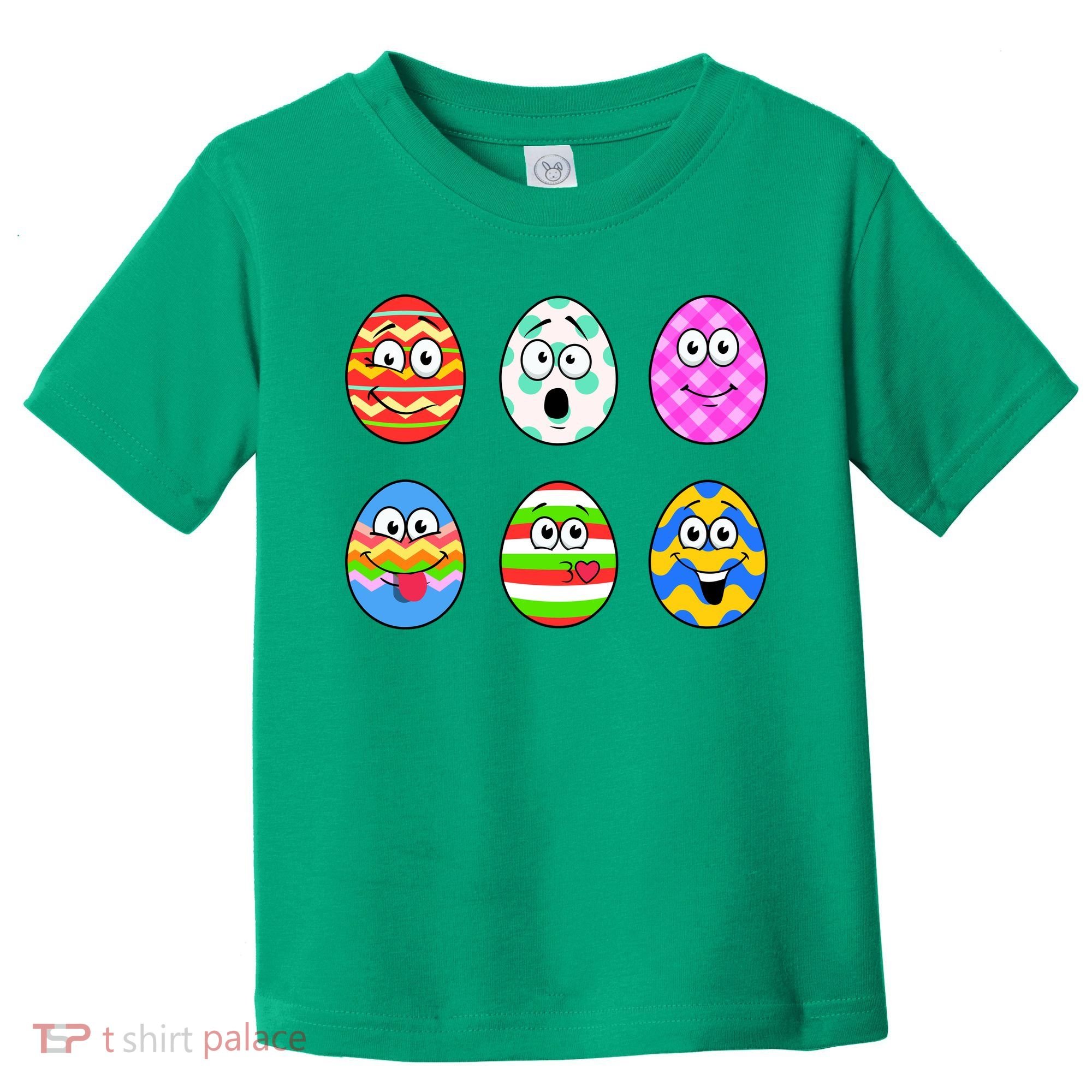 Easter Eggs Funny Emoji's Toddler T-Shirt