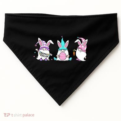 Easter Gnomes USA-Made Doggie Bandana