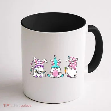 Easter Gnomes Coffee Mug back