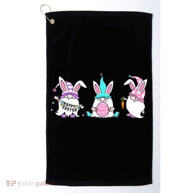 Easter Gnomes Golf Towel