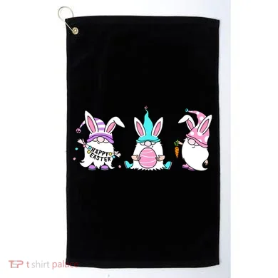 Easter Gnomes Golf Towel