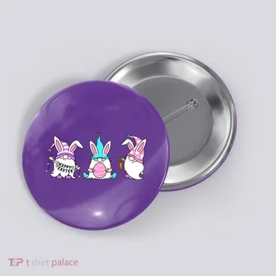 Easter Gnomes Button