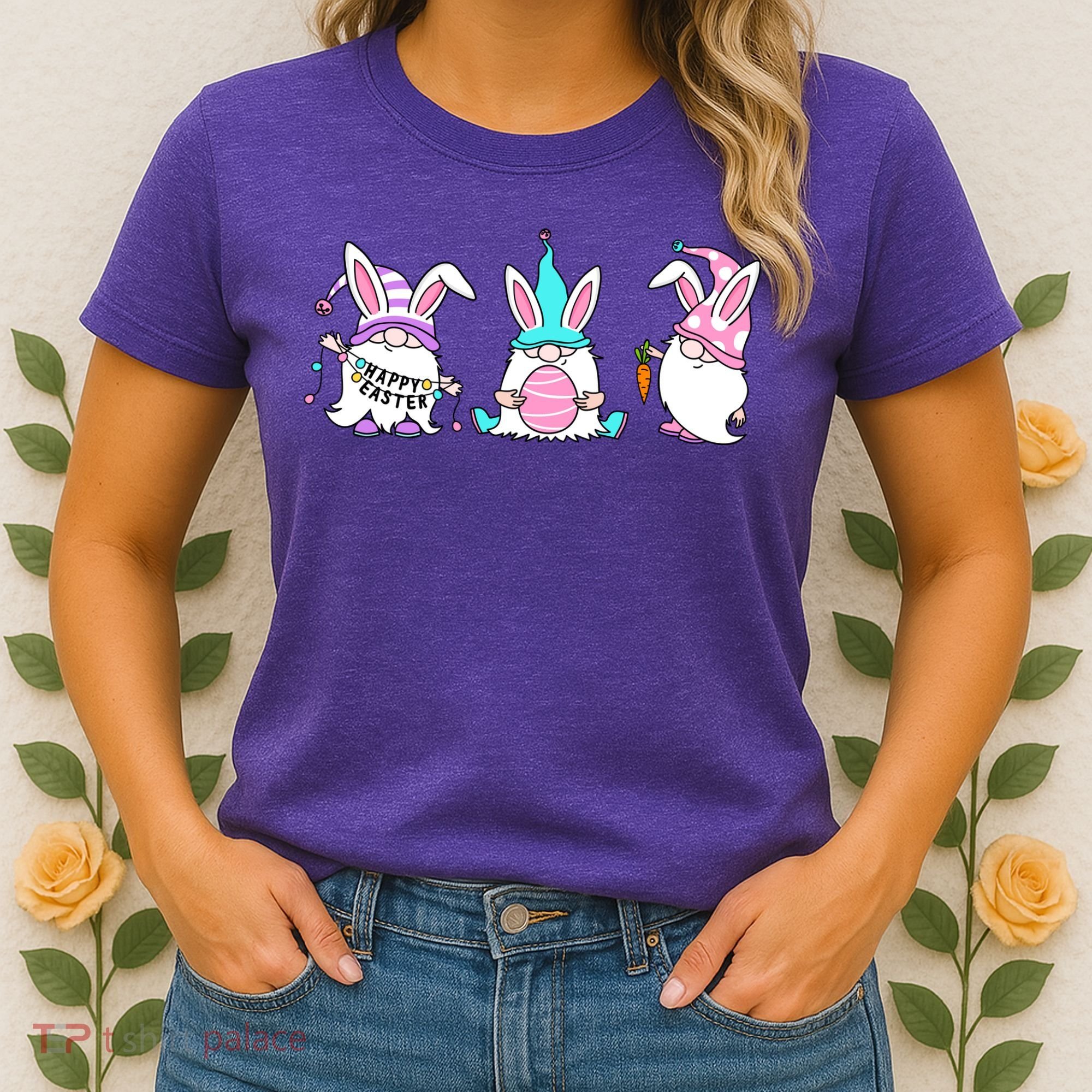 Easter Gnomes Women's T-Shirt