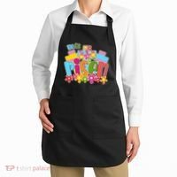 Easter He Is Risen Spring flowers Apron thumb 2