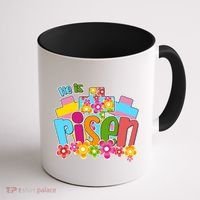 Easter He Is Risen Spring flowers Coffee Mug thumb 1