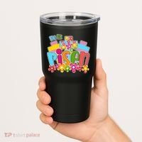 Easter He Is Risen Spring flowers Tumbler thumb 2
