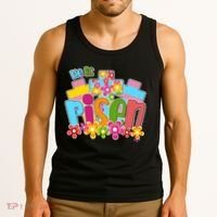 Easter He Is Risen Spring flowers Tank Top thumb 3