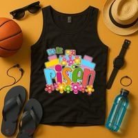 Easter He Is Risen Spring flowers Tank Top thumb 4