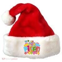 Easter He Is Risen Spring flowers Santa Hat thumb 0