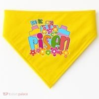 Easter He Is Risen Spring flowers USA-Made Doggie Bandana thumb 0