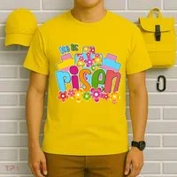 Easter He Is Risen Spring flowers T-Shirt thumb 6