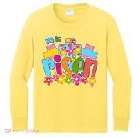 Easter He Is Risen Spring flowers Kids Long Sleeve Shirt thumb 0