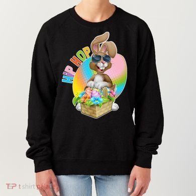 Easter Hip Hop Bunny Women's Sweatshirt